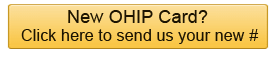 Button: New OHIP?, Click here to send us your new number